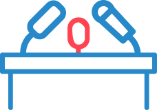 Icône Relations publics